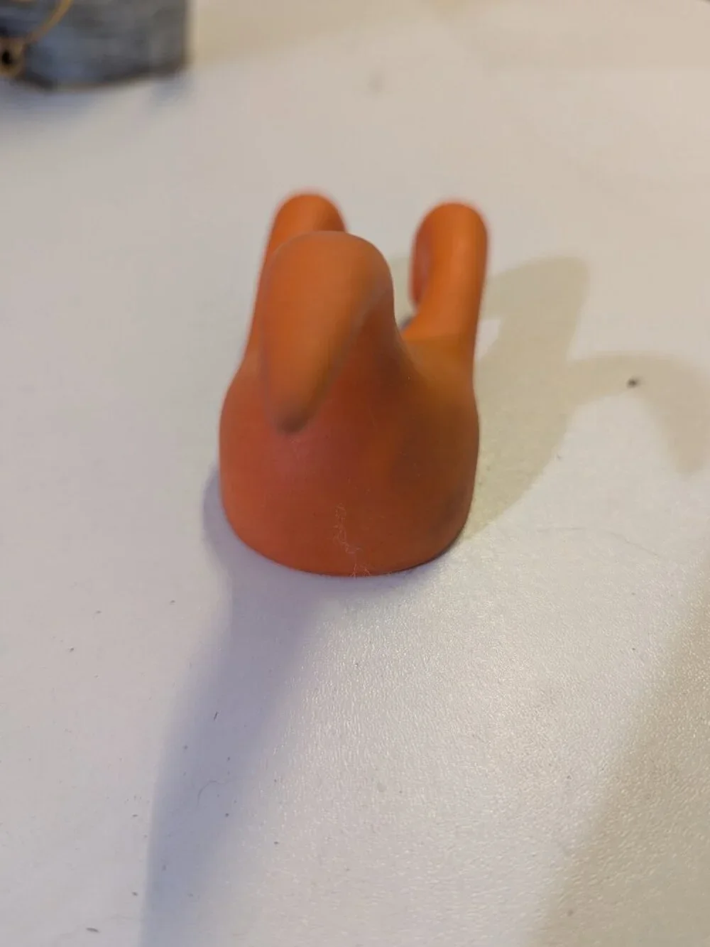 IKEA BÄSTIS Bastis Dog Tail Wall Hook in Orange